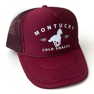 Montucky Maroon Trucker Hat
